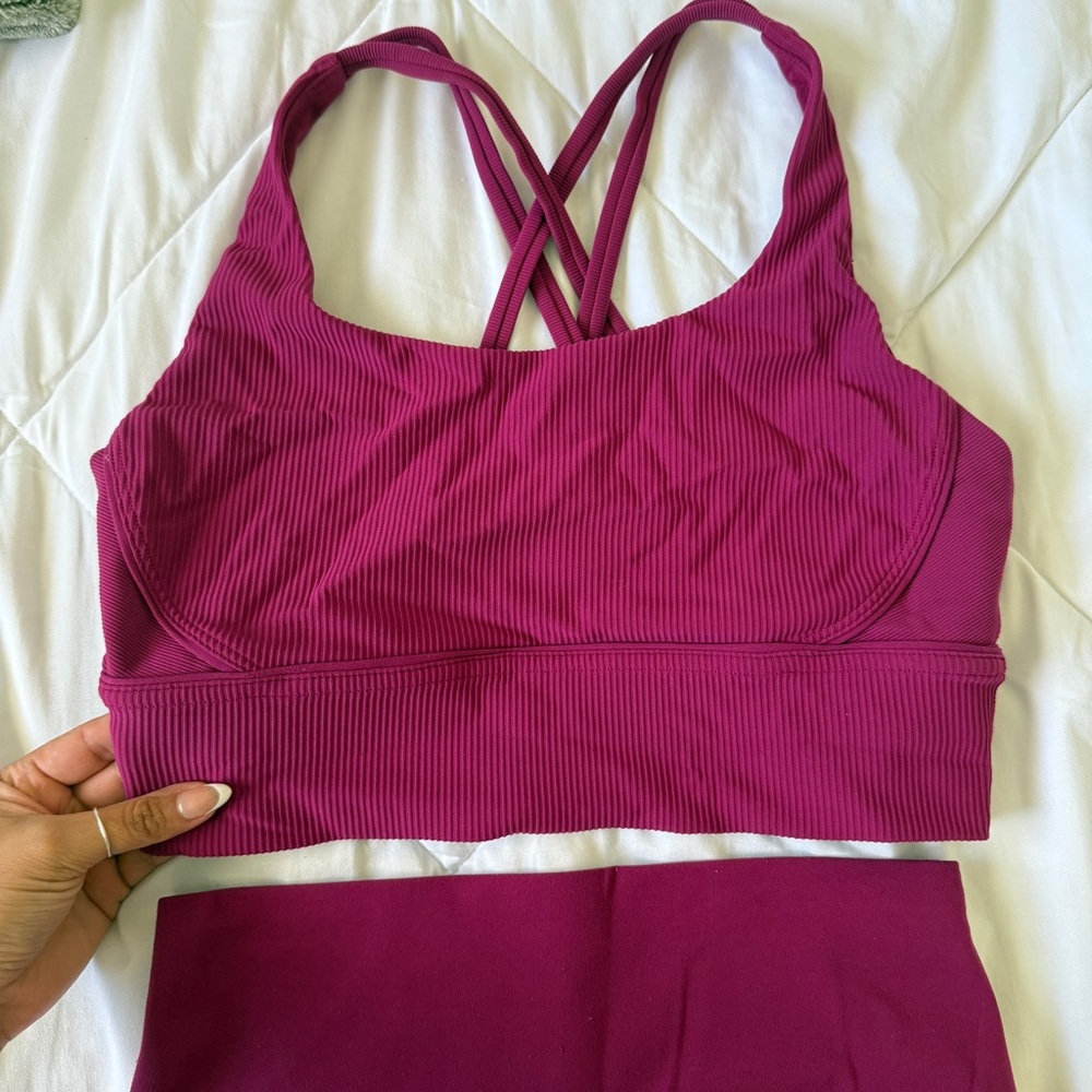 Lululemon Athletica energy longline bra